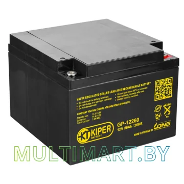 Аккумулятор для ИБП Kiper GP-12260 (12В/26 А·ч)